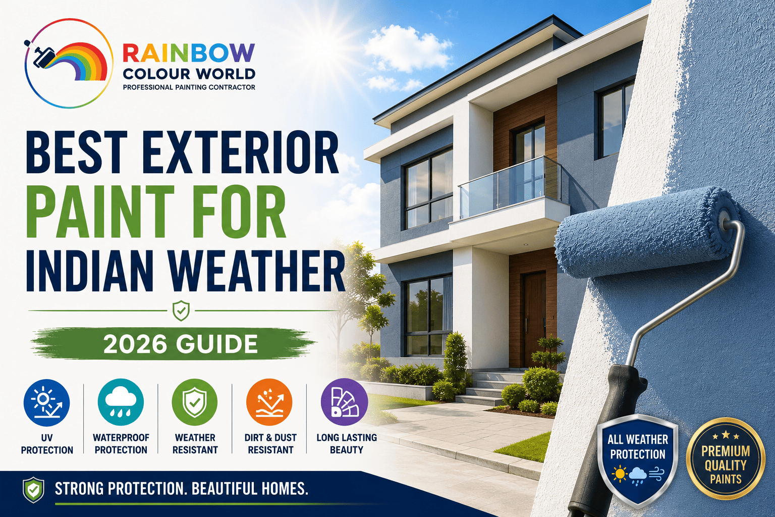 Best Exterior Paint for Indian Weather: Complete Guide for Long-Lasting Protection